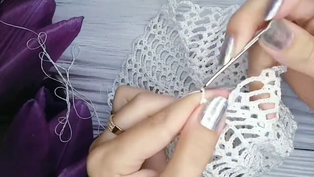 Ажурная шляпка крючком на любой размер. Детская шляпка. Шляпка на девочку смотреть онлайн