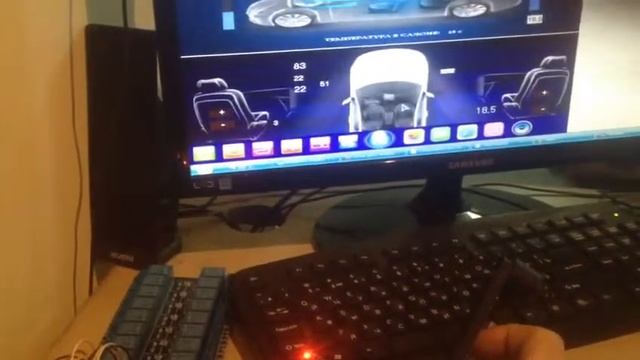 PcCar Touch Control установка датчиков ардуино смотреть онлайн