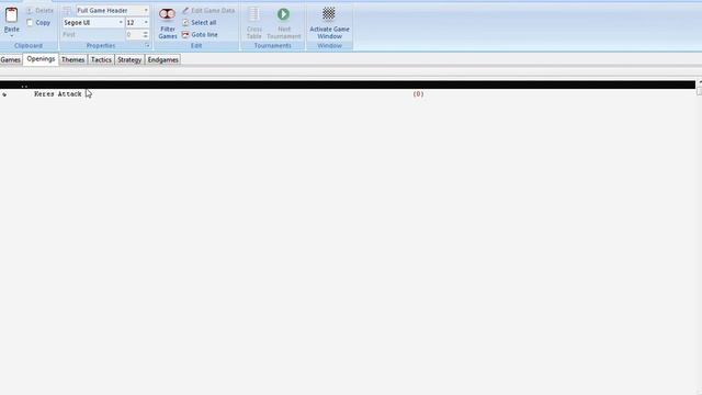 Fritz12 - how to add an opening key to a database смотреть онлайн