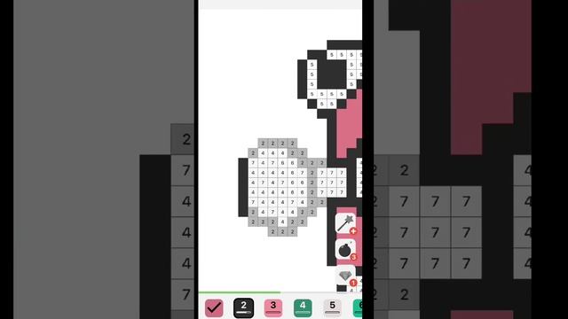 Pixel Paint android iOS Gameplay games for kids alphabet lore P смотреть онлайн