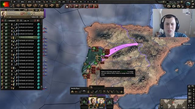 What if Portugal Ruled Iberia?! HOI4 La Resistance (Hearts of Iron 4) смотреть онлайн