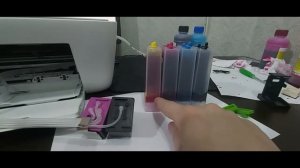 HP 2720 Установка СНПЧ