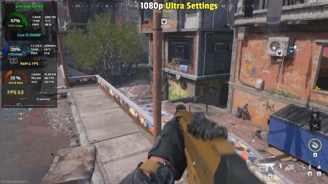 Call of Duty Modern Warfare 3 : GTX 1660 SUPER - 1080p All Settings + FSR (BETA) смотреть онлайн