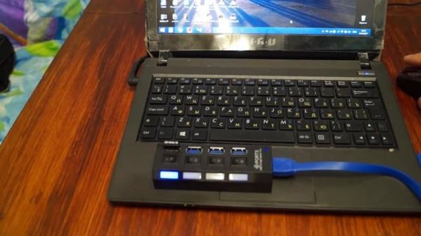 Usb hub 3.0 на 4 порта за 5$ обзор
