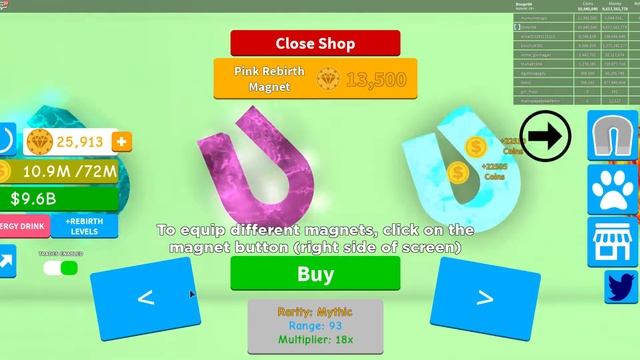 Роблокс Режим Магнит Обновление ROBLOX смотреть онлайн