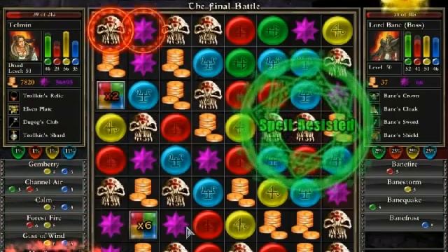 Puzzle Quest: Challenge of the Warlords [LKI] смотреть онлайн