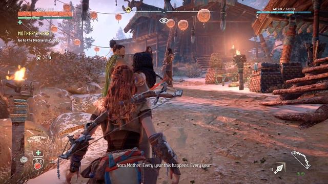 Horizon Zero Dawn (PC) - Drunk guy climbing houses смотреть онлайн