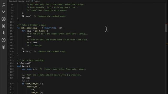 Expand Rust Macros in Visual Studio Code смотреть онлайн