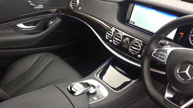 MERCEDES S350D AMG LINE EXECUTIVE FOR SALE IN OBSIDIAN BLACK METALLIC