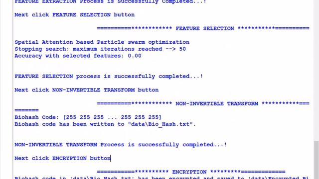 Non invertible Fingerprint Template Protection with Transformations Python Projects смотреть онлайн