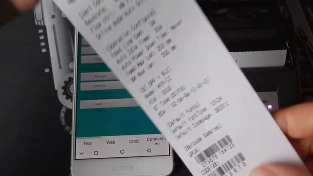 [Обзор] Термопринтер GOOJPRT PT - 210 с блютуз from Gearbest смотреть онлайн