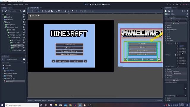 Building a Menu Screen (GUI) in Godot смотреть онлайн