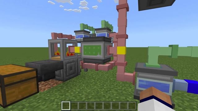 Minecraft Bedrock Basic Machinery Addon: High Volume Production смотреть онлайн
