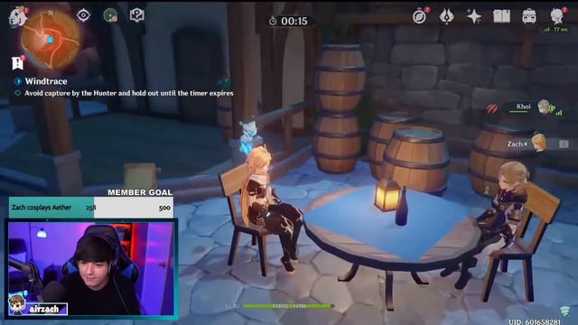 Zach And Khoi Windtrace Stream Moments Because We Appreciate Them | Genshin Impact