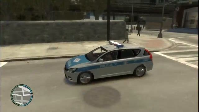 Gta 4-odc 6 KIA-Ceed Polcja смотреть онлайн