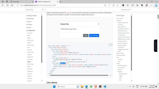 Bootstrap Course Part 17 | Modals смотреть онлайн