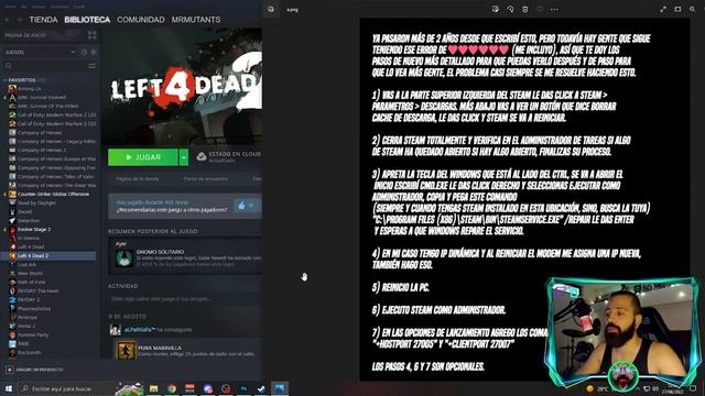SOLUCION 100% - CLIENT  TIME OUT  ///  INSECURE - PROBLEMAS CON LEFT 4 DEAD 2 Y 1   | ⭕MUTANT
