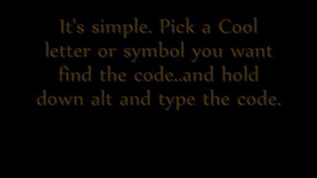 Awesome Alt key Codes смотреть онлайн