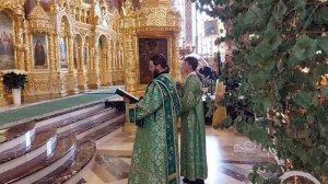 Божественная литургия в Неделю Святой Троицы 04.06.2023