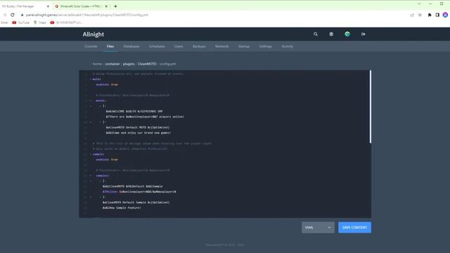 MOTD [FREE] | Minecraft Plugin Review/Tutorial Aternos / Nodes [FREE PLUGINS]