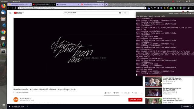 Setup Server AWS + Docker + Laravel смотреть онлайн
