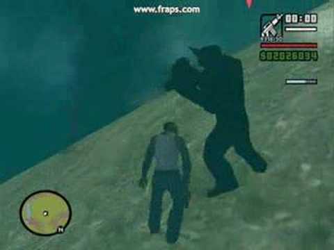 GTA San Andreas Bigfoot + UFO смотреть онлайн