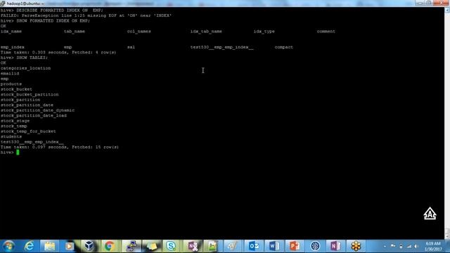 HIVE INDEXING COMPACT BITMAP 13 смотреть онлайн