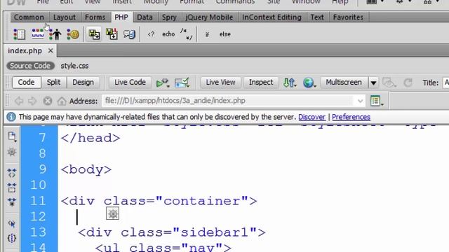 04 Menu dan Memisah File PHP смотреть онлайн