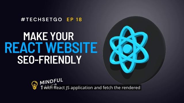 Make Your React Website SEO friendly #TechSetGo Ep 18 смотреть онлайн