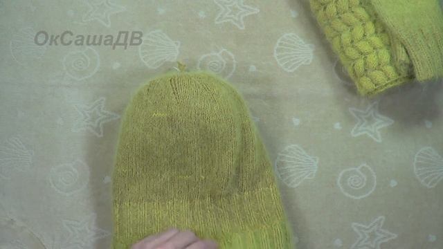 Шапка, снуд, рукавички - экспресс МК. Вяжем с Оксаной Валерьевной. смотреть онлайн