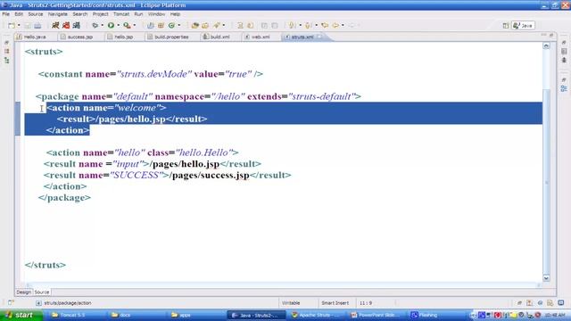Struts 2 MVC Framework Session 2 | Struts 2 Simple Example and Configuration смотреть онлайн