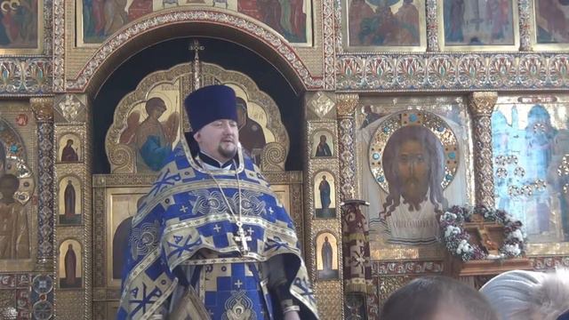 11.03.2018 г. Проповедь в Неделю Крестопоклонную смотреть онлайн