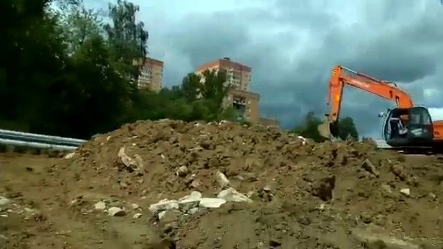 Стройплощадка ЖК "Речной" (05.07.2019) смотреть онлайн