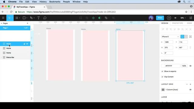 Set up frames and working with pages - Figma for UX/UI Design tutorial [Lesson 6] смотреть онлайн