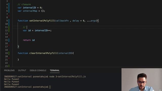 Implementation of setInterval Polyfill Part -2 | Polyfill Series | Puneet Ahuja | Devtools Tech смотреть онлайн