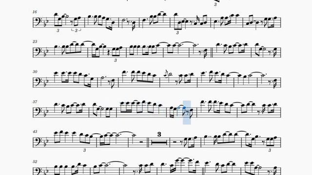 Ikaw ang Pangarap - Trombone Sheet Music Play Along Backing Tracks Partitura смотреть онлайн