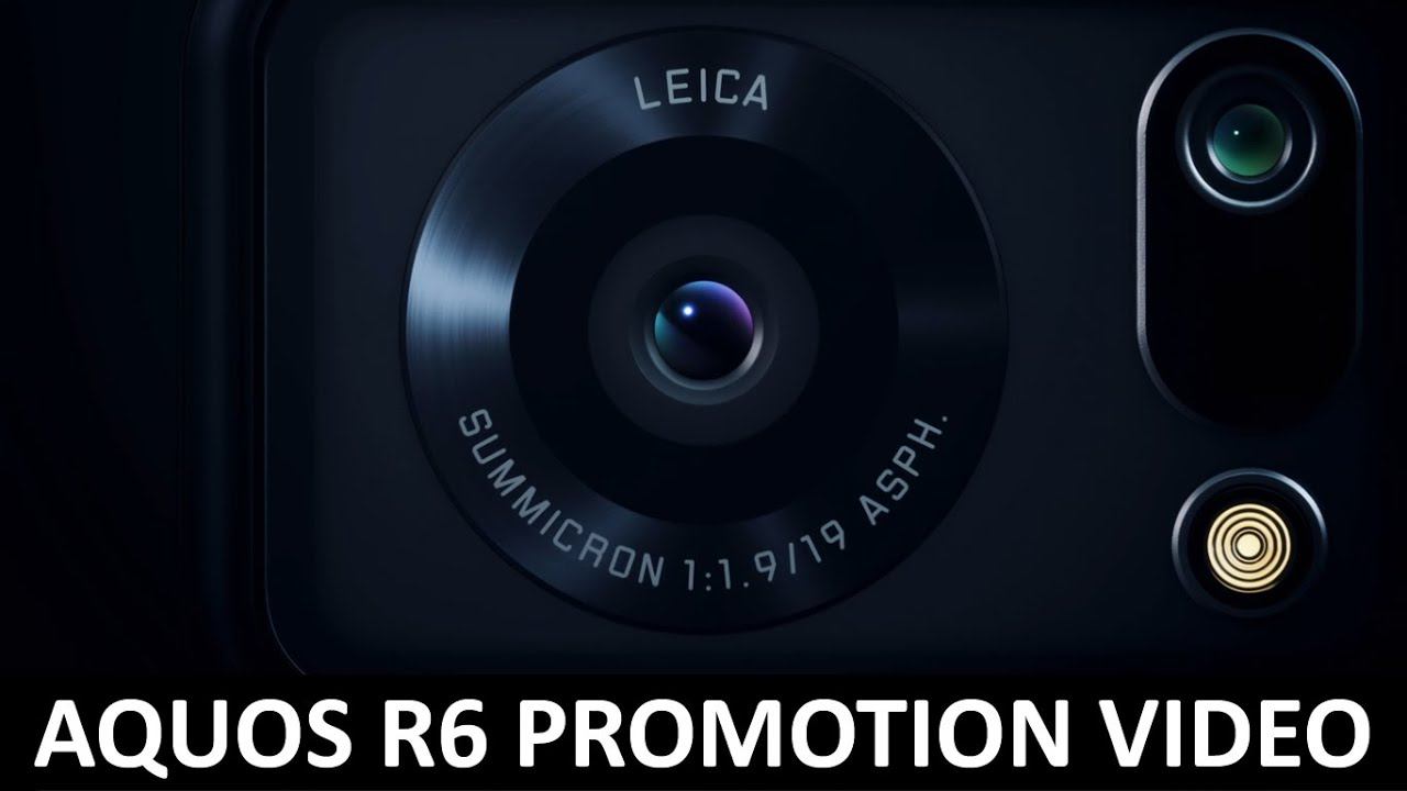 Sharp AQUOS R6 promo смотреть онлайн
