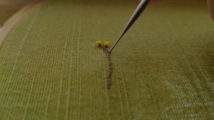 Вышиваю обычным крючком вместо люневильского. Tambour embroidery with crochet hook