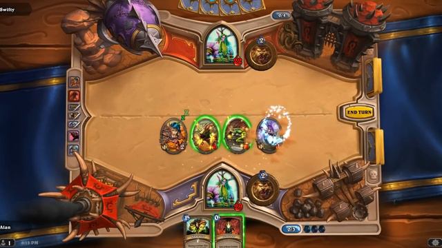 Hearthstone (CLOSED BETA) - Swifty's LEGENDARY DECK vs Hotted's MURLOCK DECK :D смотреть онлайн