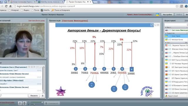 Считаем доход с группы. Маркетинг-план компании Орифлейм. Светлана Винокурова смотреть онлайн