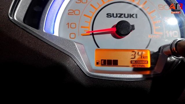 SUZUKI ACCESS 125 BS6 Meter Settings | Oil Change Interval Time Trip A B ECO Light смотреть онлайн