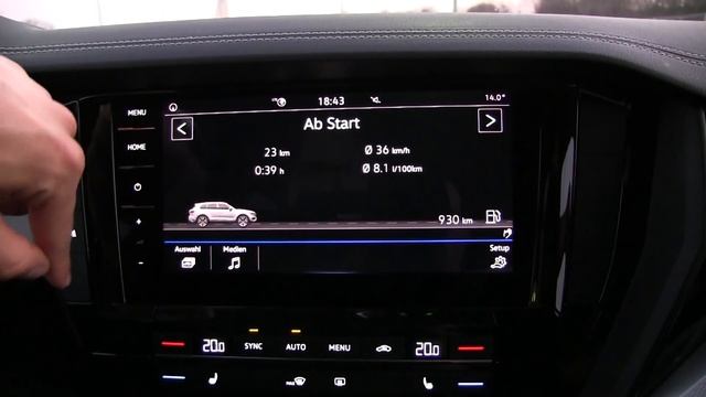 2019 VW Touareg 3.0 V6 TDI (231 HP) TEST DRIVE смотреть онлайн