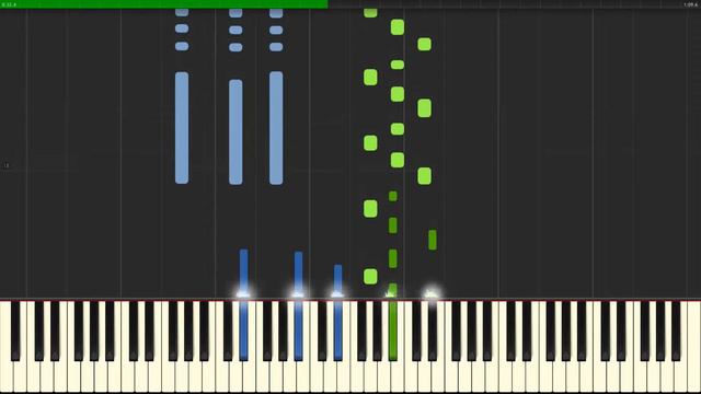 Gravity Falls Theme (Piano Tutorial Synthesia) смотреть онлайн