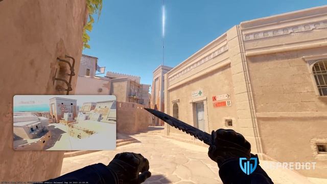Anubis Connector Smoke From T Spawn in CS2 смотреть онлайн