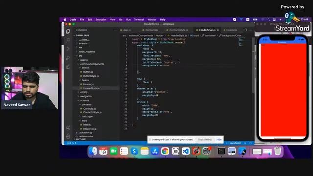 #47-Figma to RN Screen Part4 | Mobile App Course (2021) | Urdu/Hindi | Naveed Sarwar смотреть онлайн