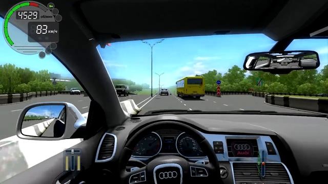 City Car Driving - Audi Q7 смотреть онлайн