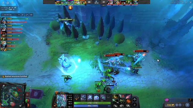 Winter Wyvern Dota 2 Gameplay Miracle with Daedalus - Aghs смотреть онлайн