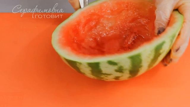 Как оригинально и красиво подать арбуз смотреть онлайн