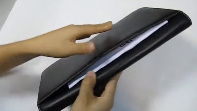 PDair Leather case for Apple New MacBook Air 2010 11" - Horizontal Pouch Type (Black) смотреть онлайн