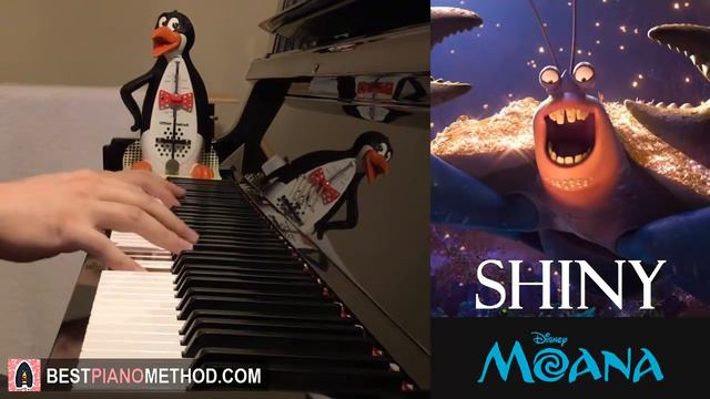 Moana - Shiny - Jermaine Clement (Tamatoa) (Piano Cover By Amosdoll)